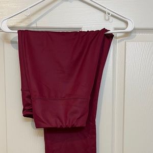 Faux leather legging